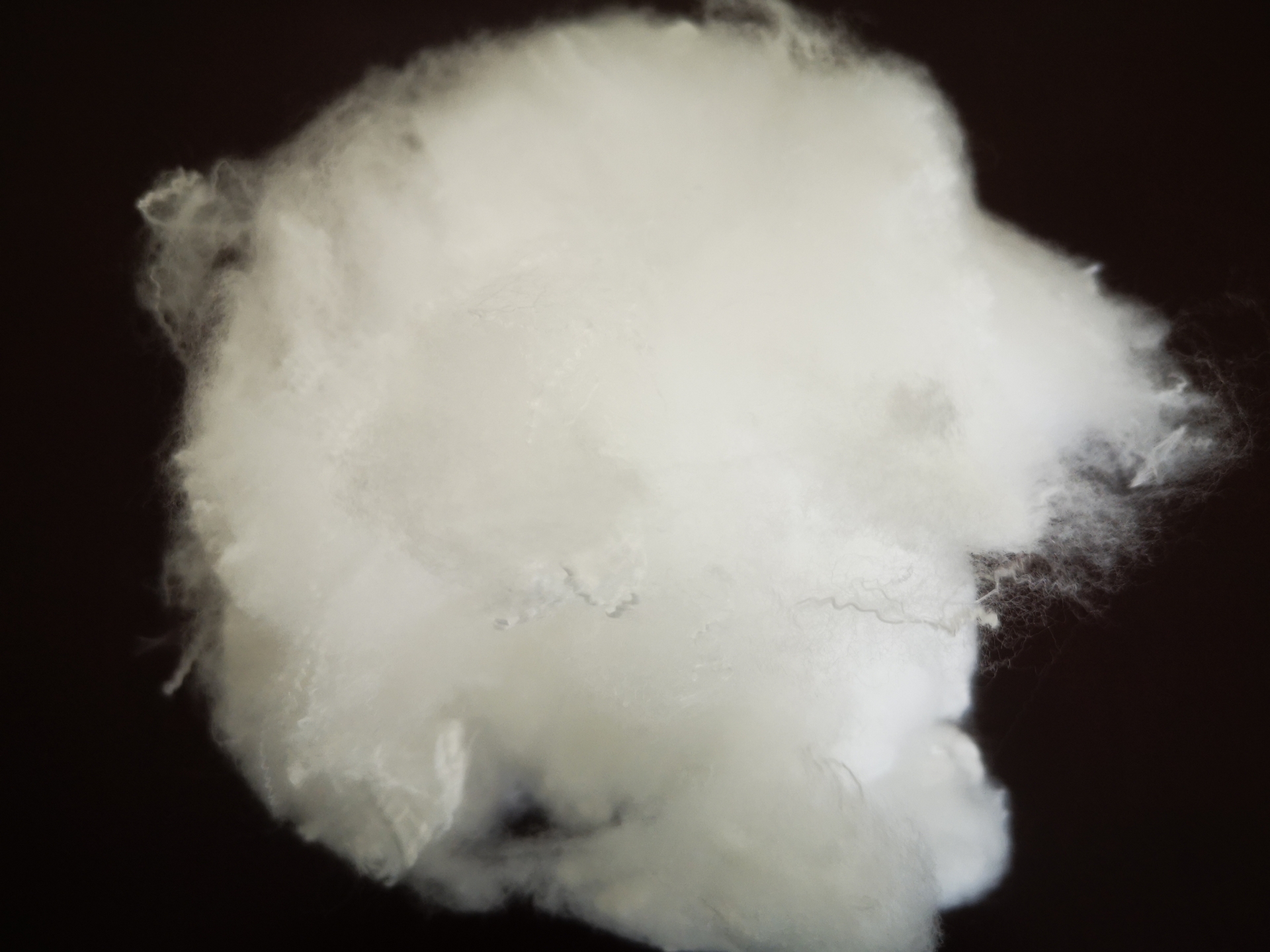HIGH-QUALITY RECYCLED POLYESTER STAPLE FIBER, 1.2D-1.5D