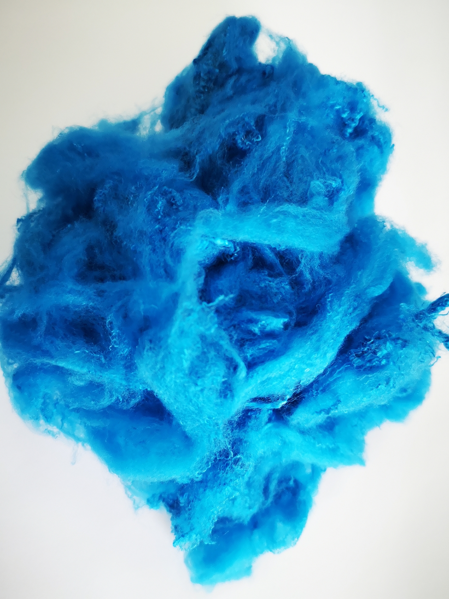 RECYCLED COLORED POLYESTER STAPLE FIBER 1.2D - 30D