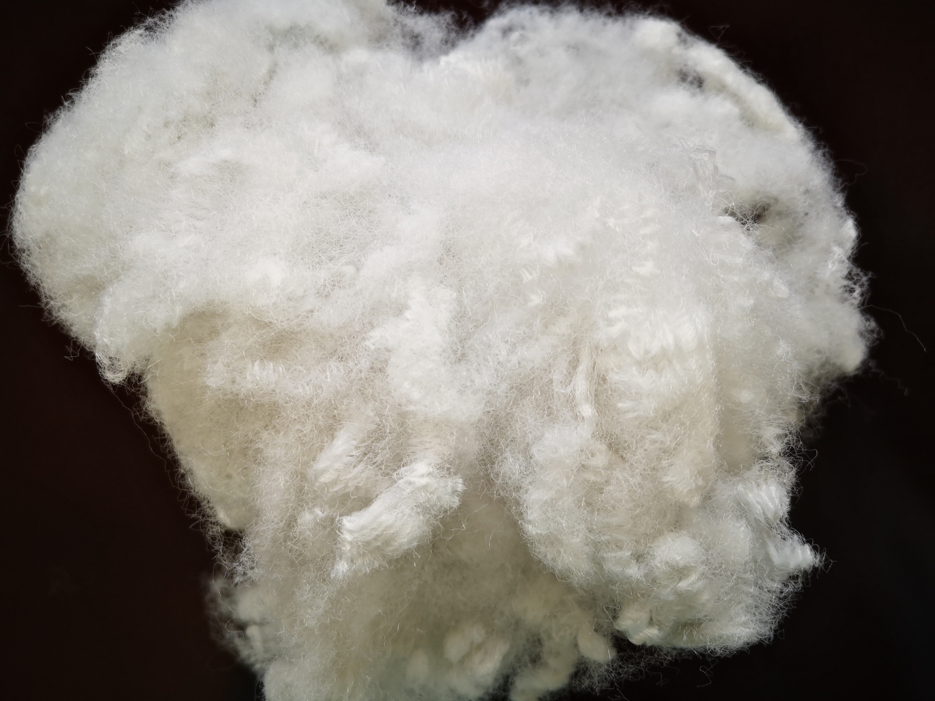 RECYCLED FIBER FOR FILLING 1.2D-30D