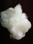 HIGH-QUALITY RECYCLED POLYESTER STAPLE FIBER, 1.2D-1.5D